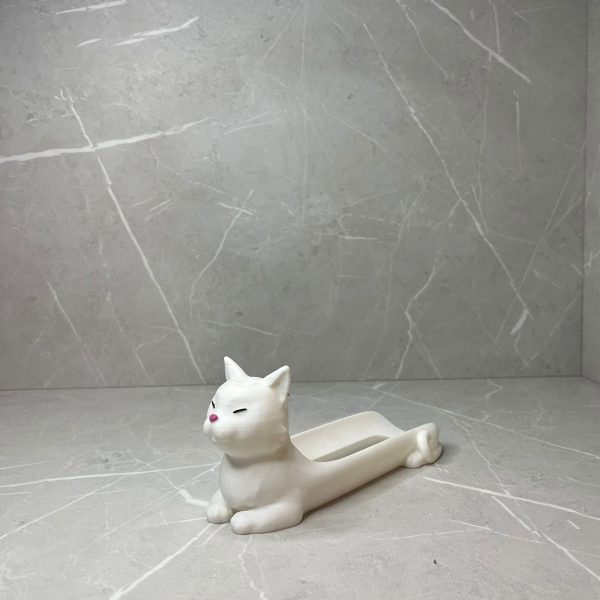 Porta Completo Gato Blanco