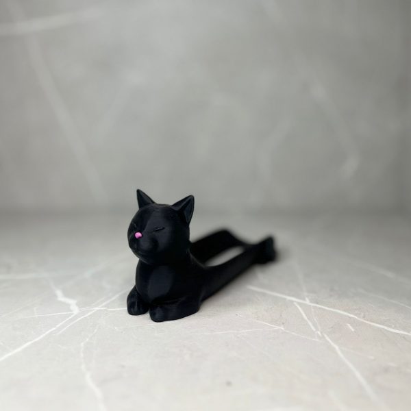 Porta Completo Gato Negro