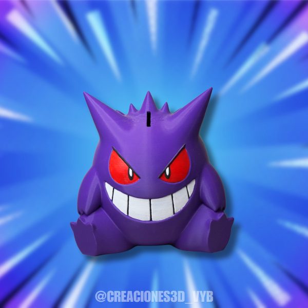 Alcancía Grande Pokémon Gengar