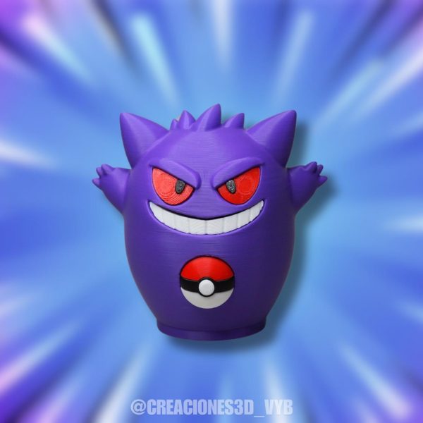 Alcancía Huevo Pokémon Gengar