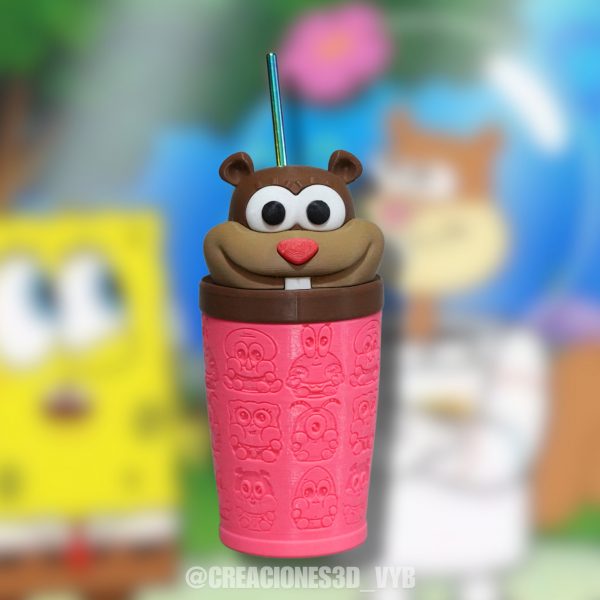 Vaso Arenita Bob Esponja