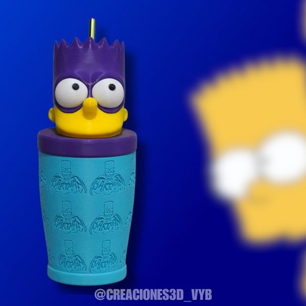 Vaso Bart Simpson Bartman