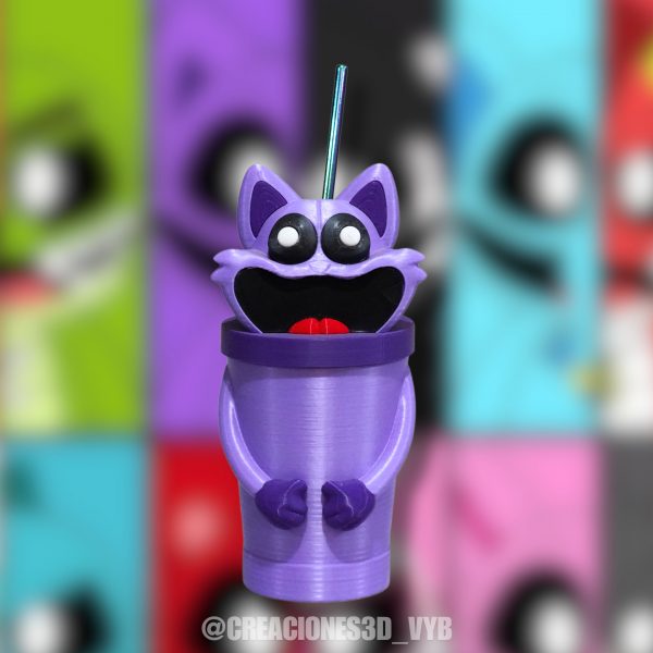 Vaso Catnap Smilling Critters