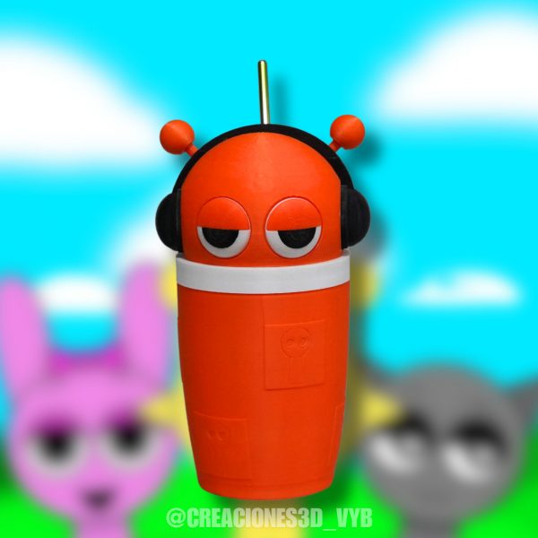 Vaso Sprunki Orange