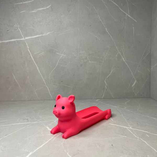 Porta Completo Chanchito Rosado