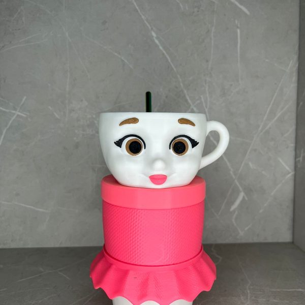 VASO BALERINA CAPUCHINA